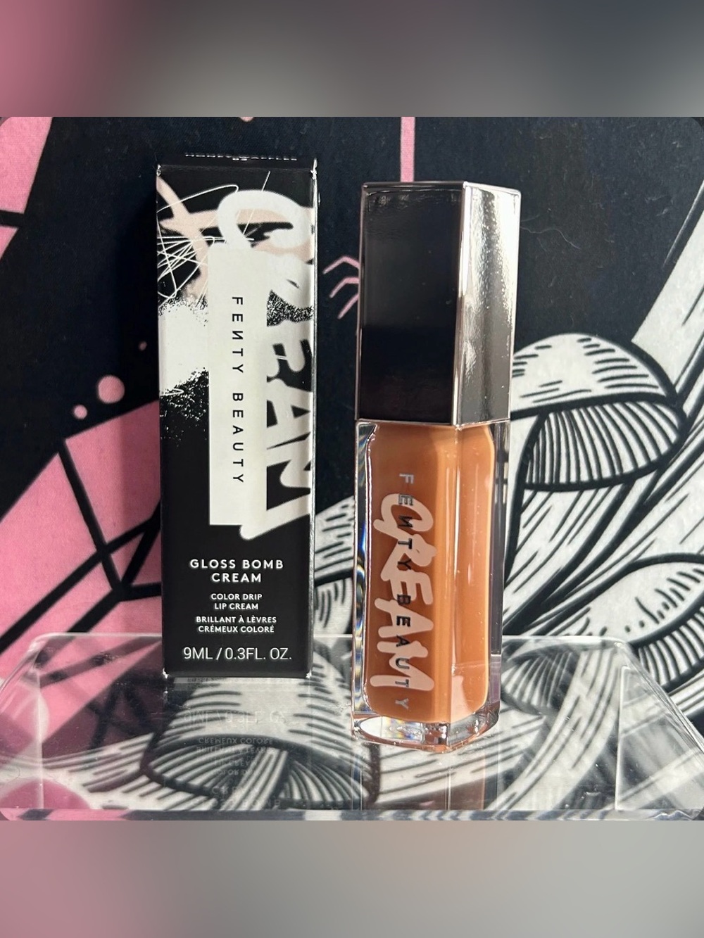 Fenty Beauty "Honey Waffles 03" Gloss Bomb Cream Color Drip Lip Cream